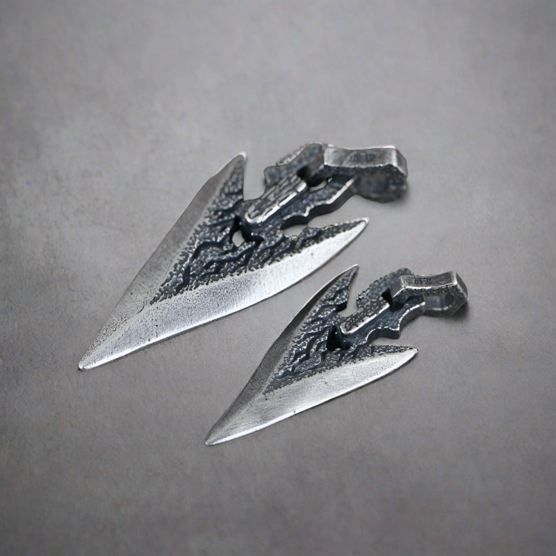 Arrow Of Fate - Sterling Silver Arrow Pendant