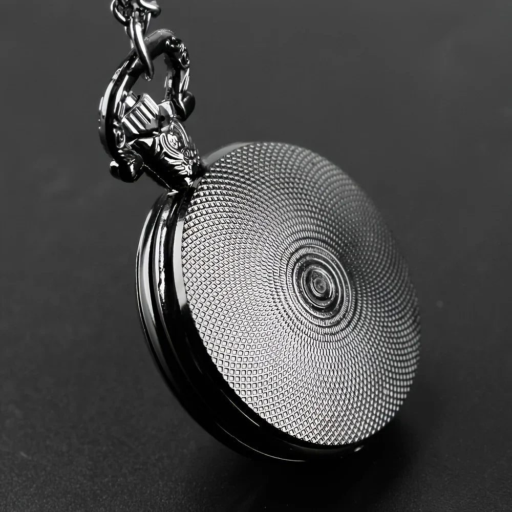 The All Seeing Raven – Quartz Movement Pocket Watch