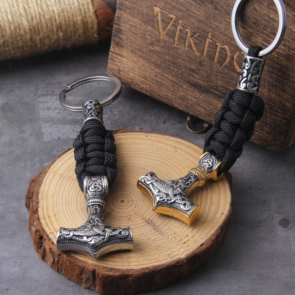 Stormbreaker - Stainless Steel Mjolnir Keyring