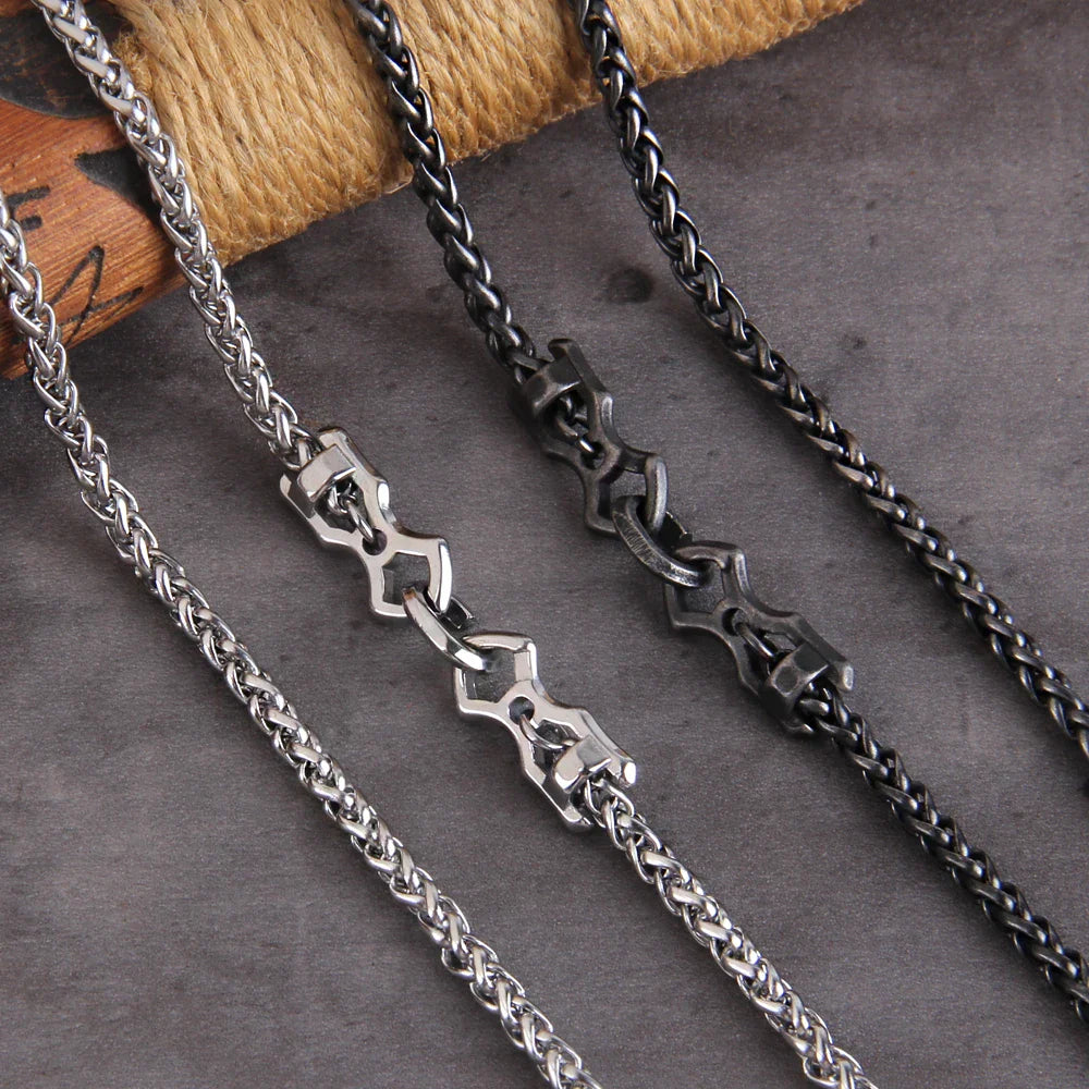 The Eternal Coil - Stainless Steel Necklace
