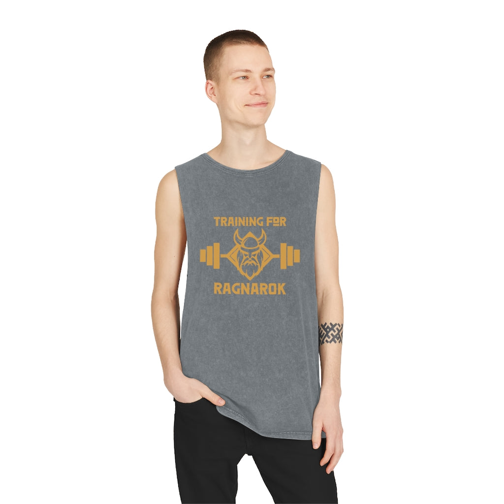 Training for Ragnarok (Stonewash Tank Top)