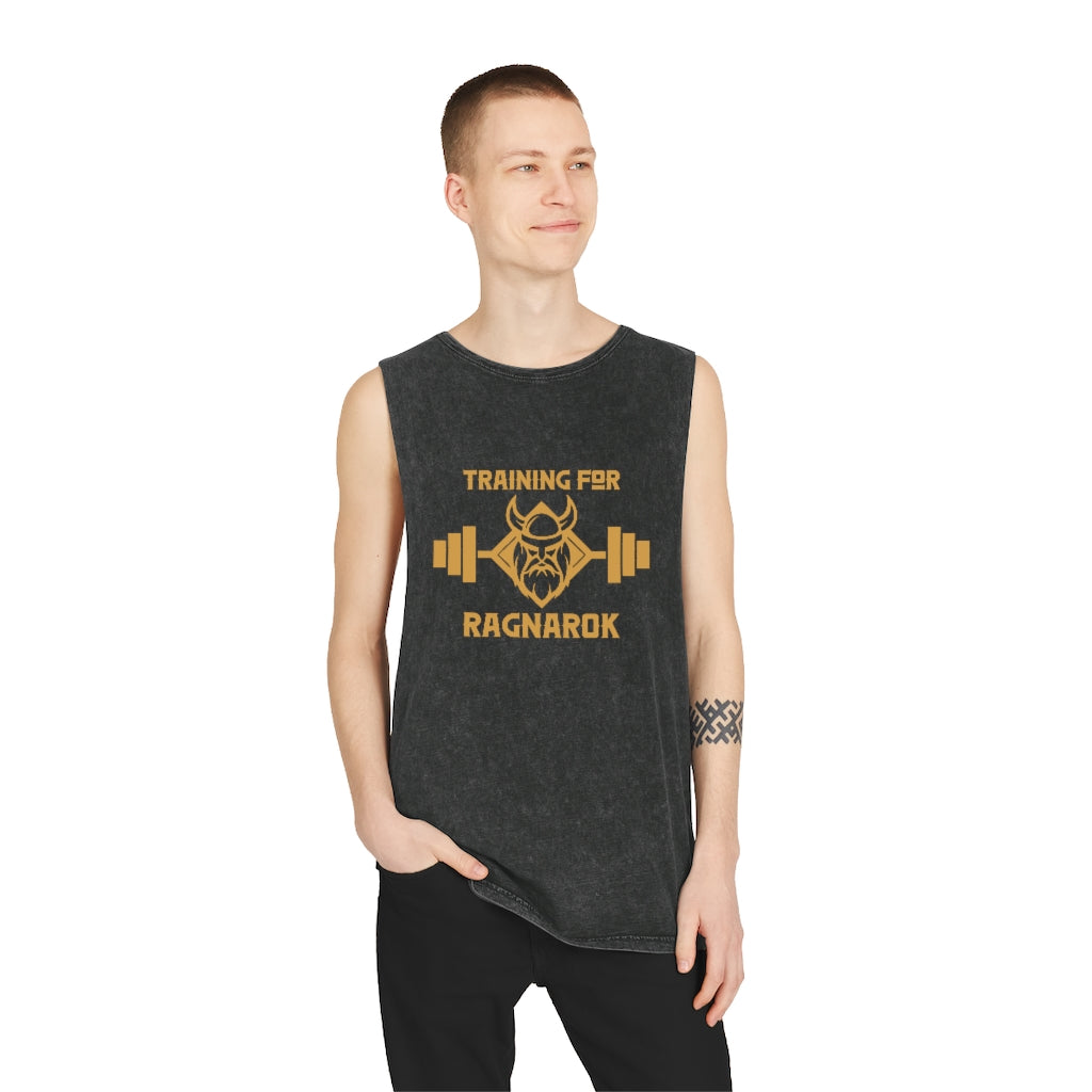 Training for Ragnarok (Stonewash Tank Top)