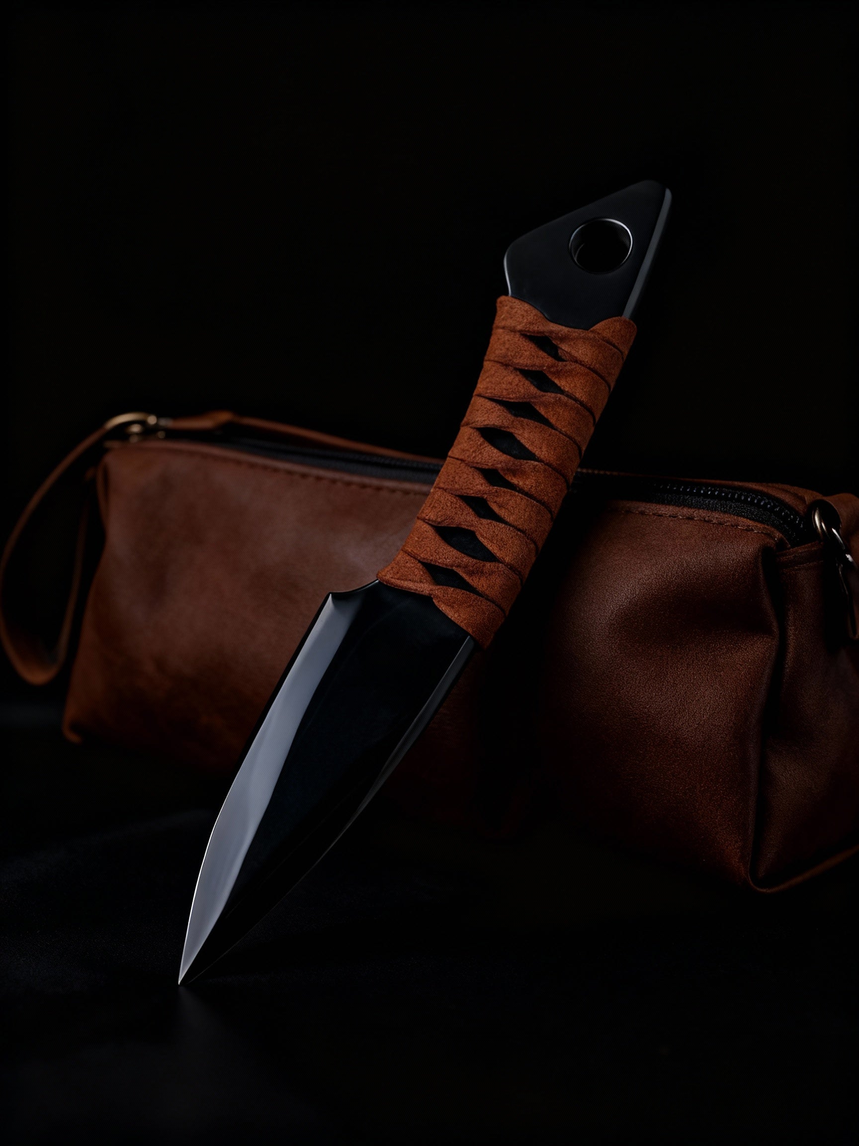 Soul Blade - Natural Obsidian Stone Knife