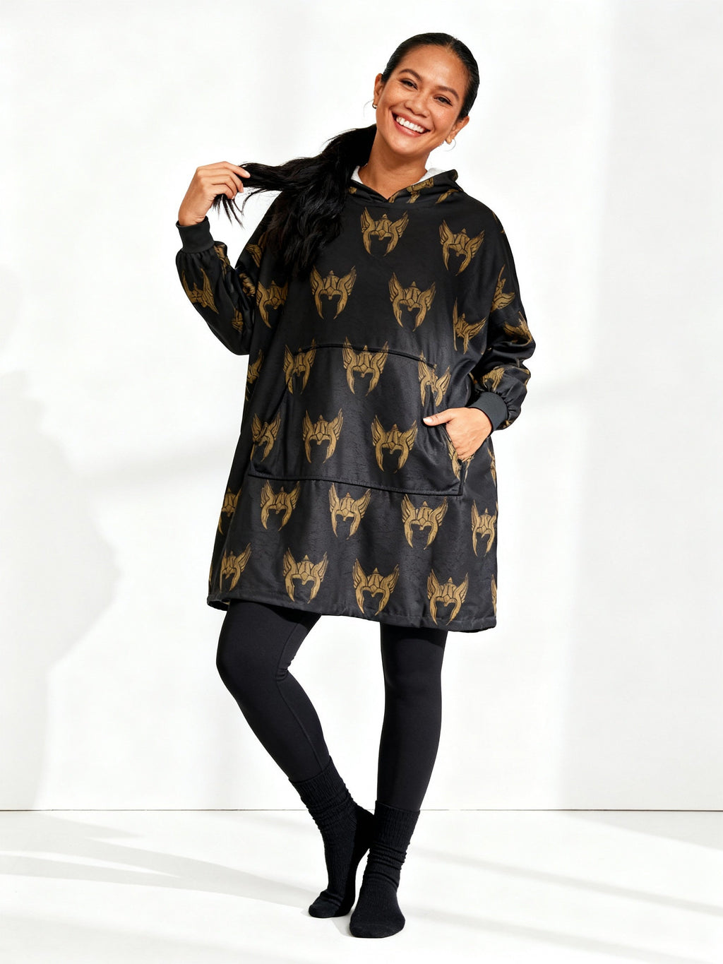 Valkyrie - Oversized Hooded Blanket