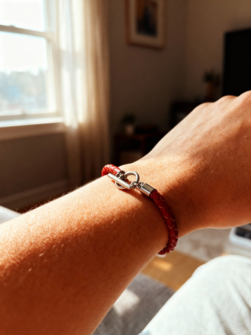 The Nine Worlds – Handmade Genuine Leather Bracelet