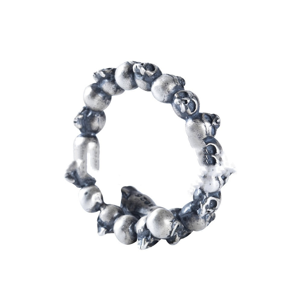 Skulls Of Hel – S925 Sterling Silver Skull Ring