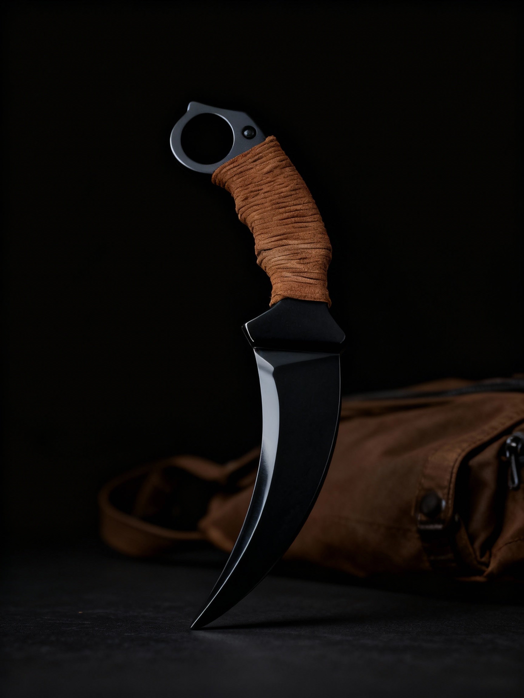 Soul Blade - Natural Obsidian Stone Knife