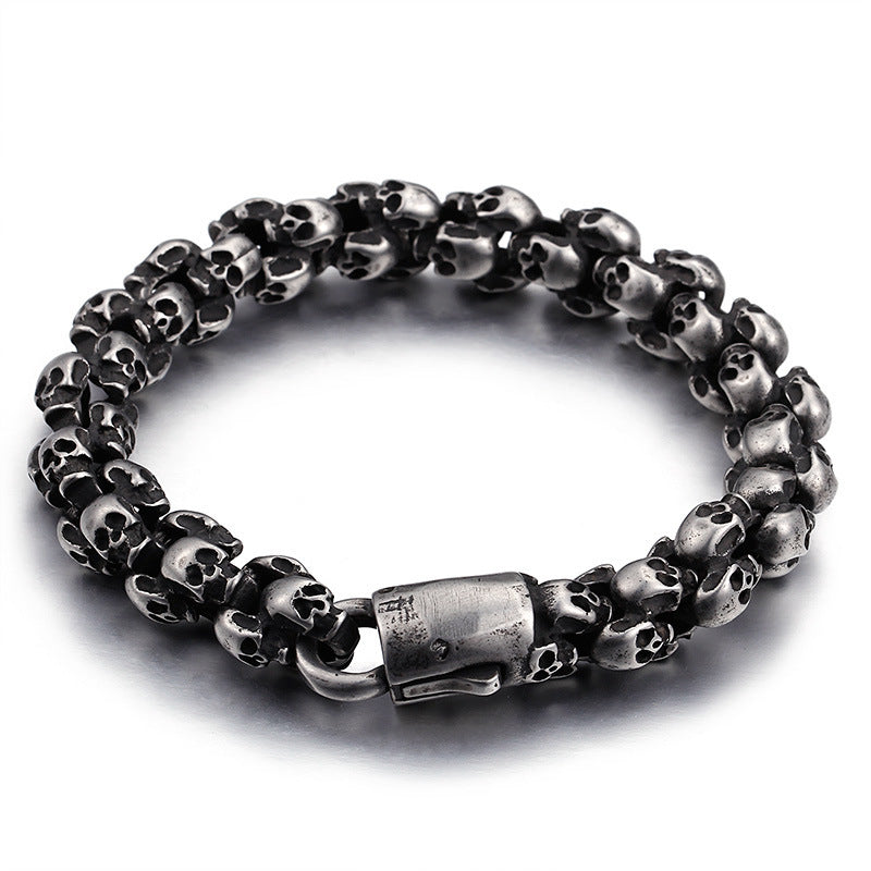 Helheim Chain - Skull Bracelet