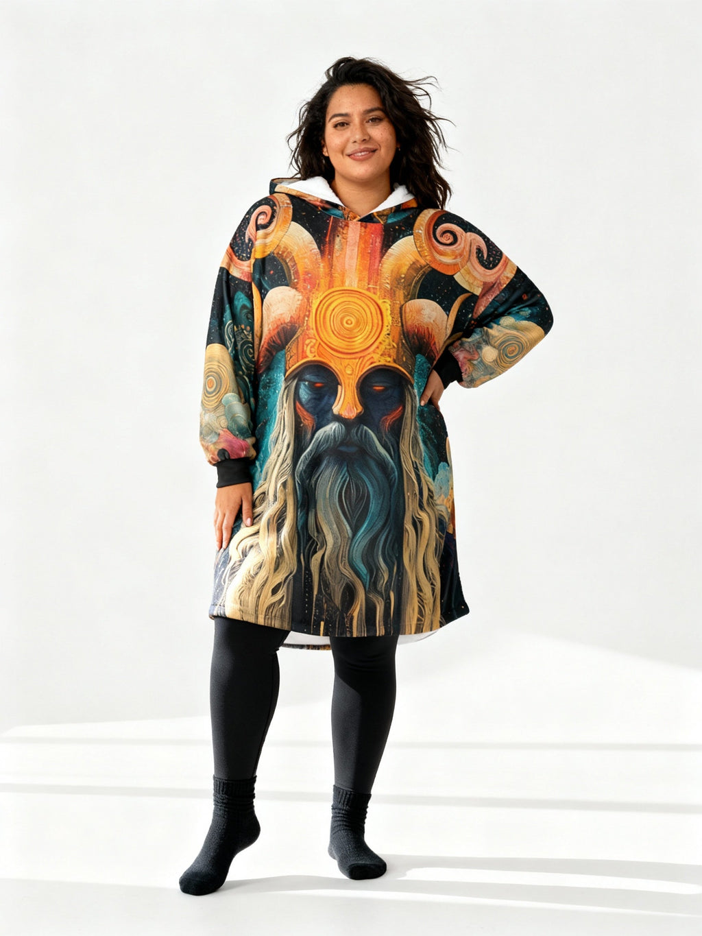The Allfather - Oversized Hooded Blanket
